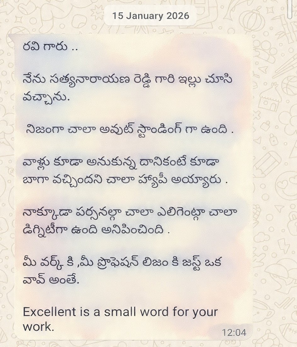 Customer testimonial